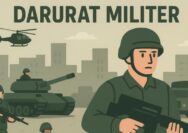 DARURAT MILITER - Ramai Soal Kebijakan Darurat Militer, Apa Artinya? Ini Hal yang Membatasi Masyarakat. Ilustrasi darurat militer. (Chatgpt.com/Ai/ Lulu Aulia Lisaholith)