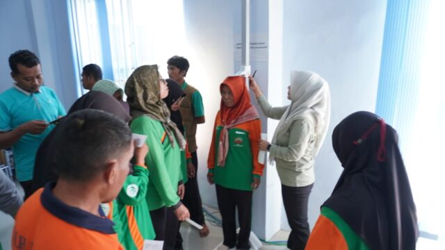Tingkatkan Kesejahteraan Petugas Lapangan, Puskesmas Jetis Gelar Cek Kesehatan Gratis Bagi Pegawai DLH Blora
