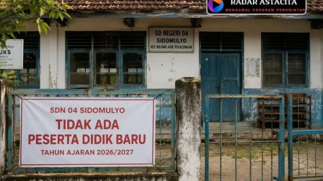 Miris !!!  Kabupaten Pekalongan Dua SD Tak Dapat Satupun Murid Baru